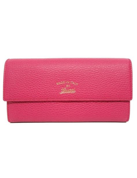 gucci wallet dollar calf blossom 354496 pink|Gucci Wallets for Women .